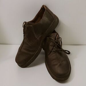 Clarks Active Air 37322 Men Brown Leather Lace Up Oxford Shoe Size 12  M
